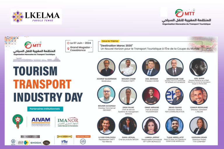 Subventions pour le transport touristique au Maroc – intervention de Redouane Chakir CEO de Lkelma au Tourism Transport Industry Day à Casablanca